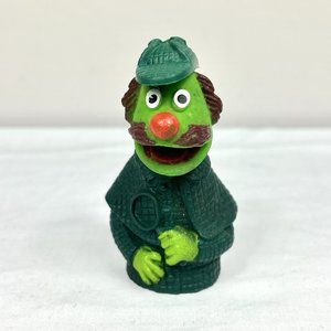 Vintage Sesame Street Sherlock Hemlock Finger Puppet Detective